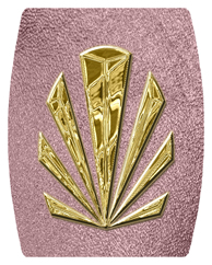 DAREC 602 GD SH OR Gold Sunburst Shimmer Orchid Background